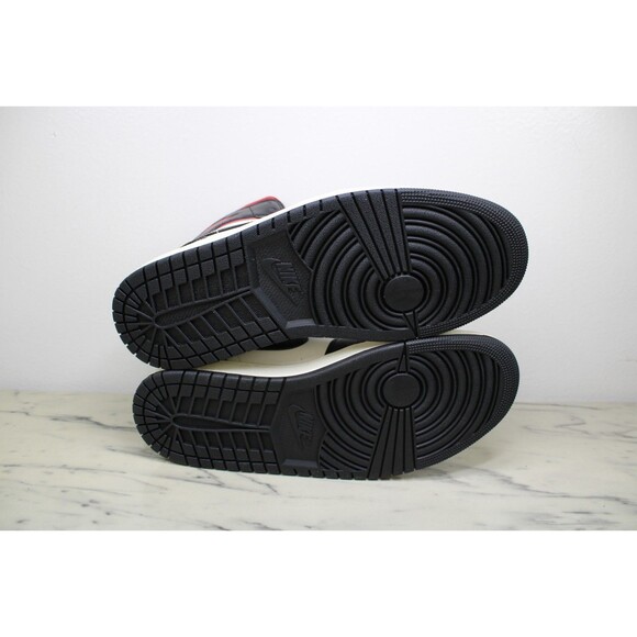 Nike Air Jordan 1 Mid Women's Sneakers-Black/Gym Red (US 12 Women’s) NEW IN BOX - Picture 8 of 13